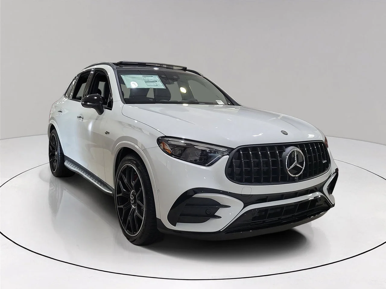 New 2027 MANUFAKTUR Moonlight White Metallic Mercedes-Benz AMG® GLC 53 4MATIC+ SUV image 3