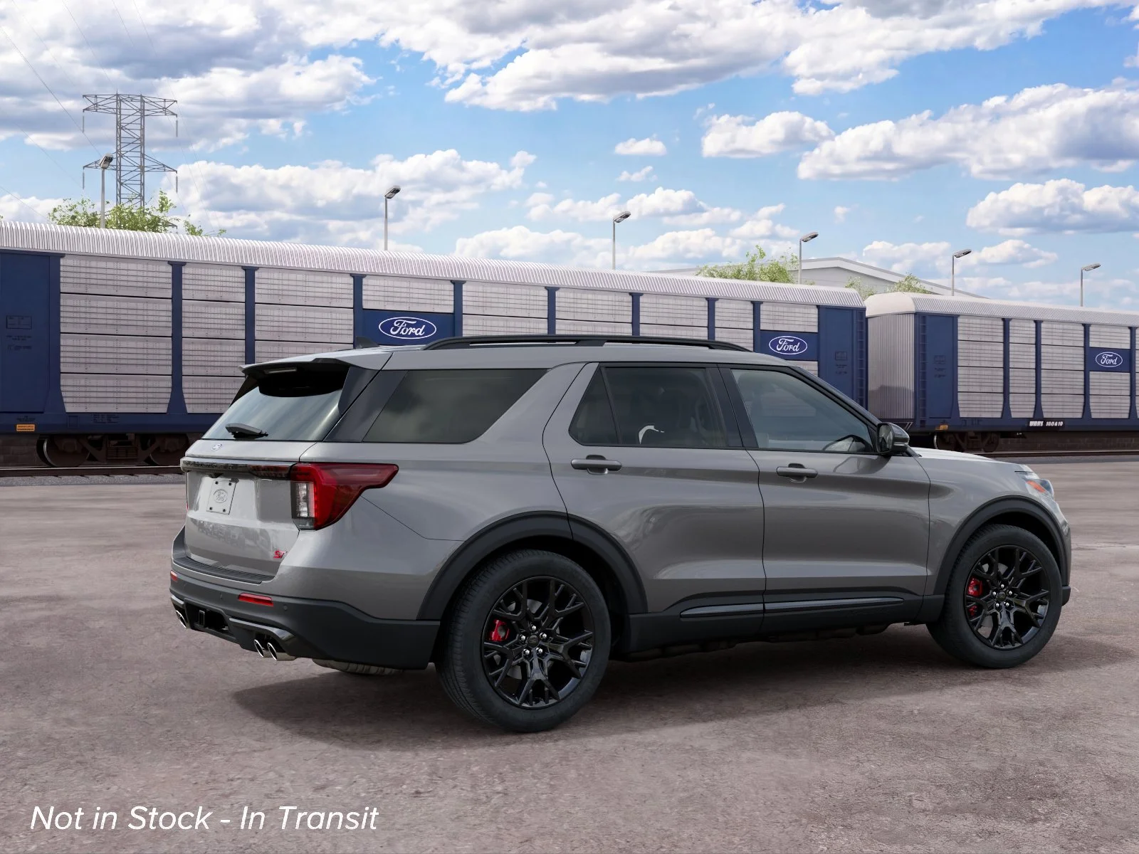 New 2027 Carbonized Gray Metallic Ford ST image 6