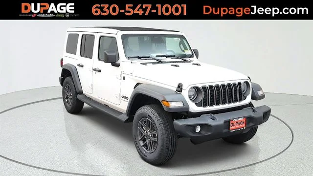New 2027 Bright White Clearcoat Jeep Sport S image 1