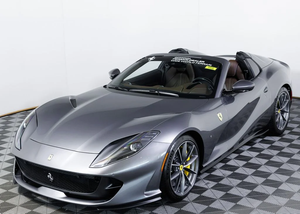 Certified Used 2022 Gray Ferrari Base image 16