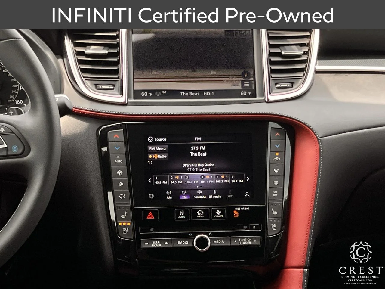 Certified Used 2025 Radiant White INFINITI SPORT image 12