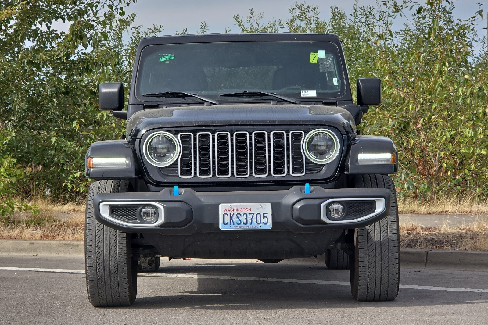Used 2024 Black Clearcoat Jeep Sahara image 6