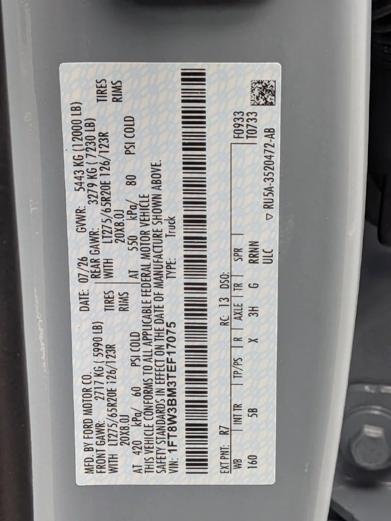 New 2026 Gray Ford Lariat image 36