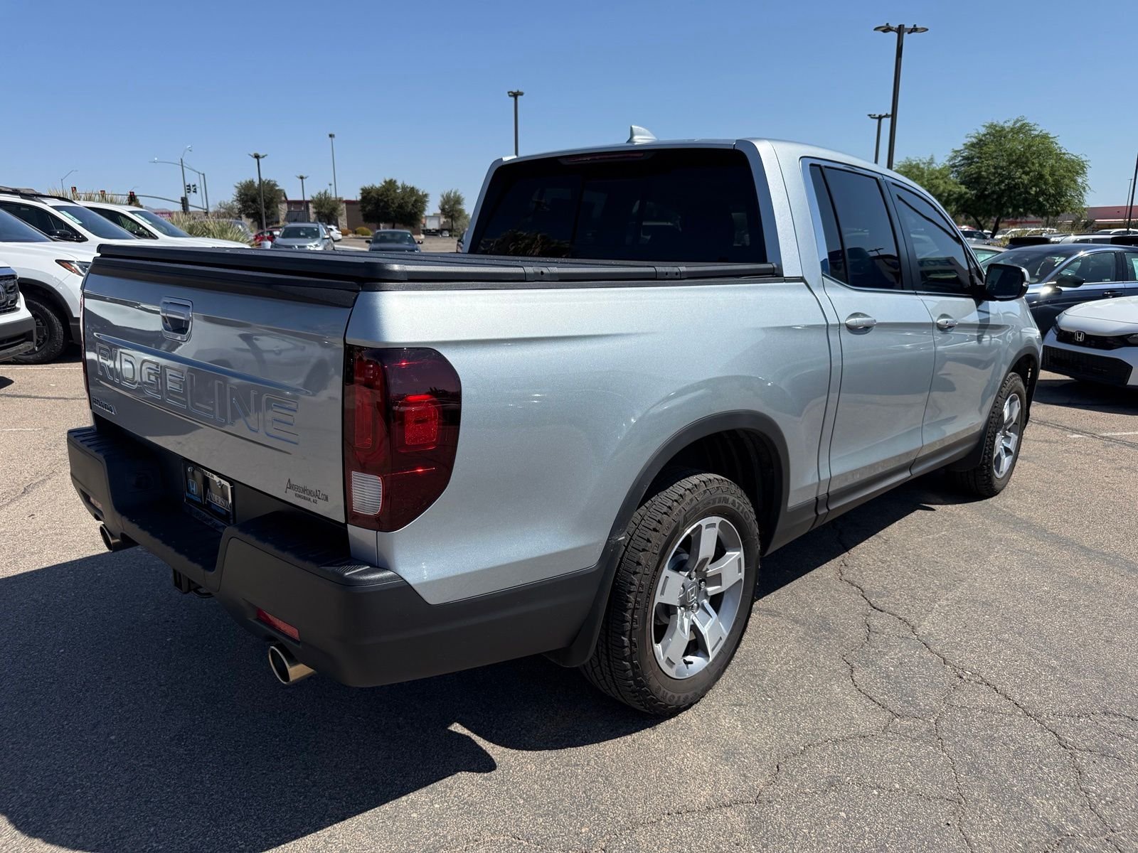 Certified Used 2025 Solar Silver Metallic Honda AWD RTL image 6