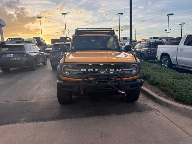 Used 2022 Orange Ford Badlands image 2