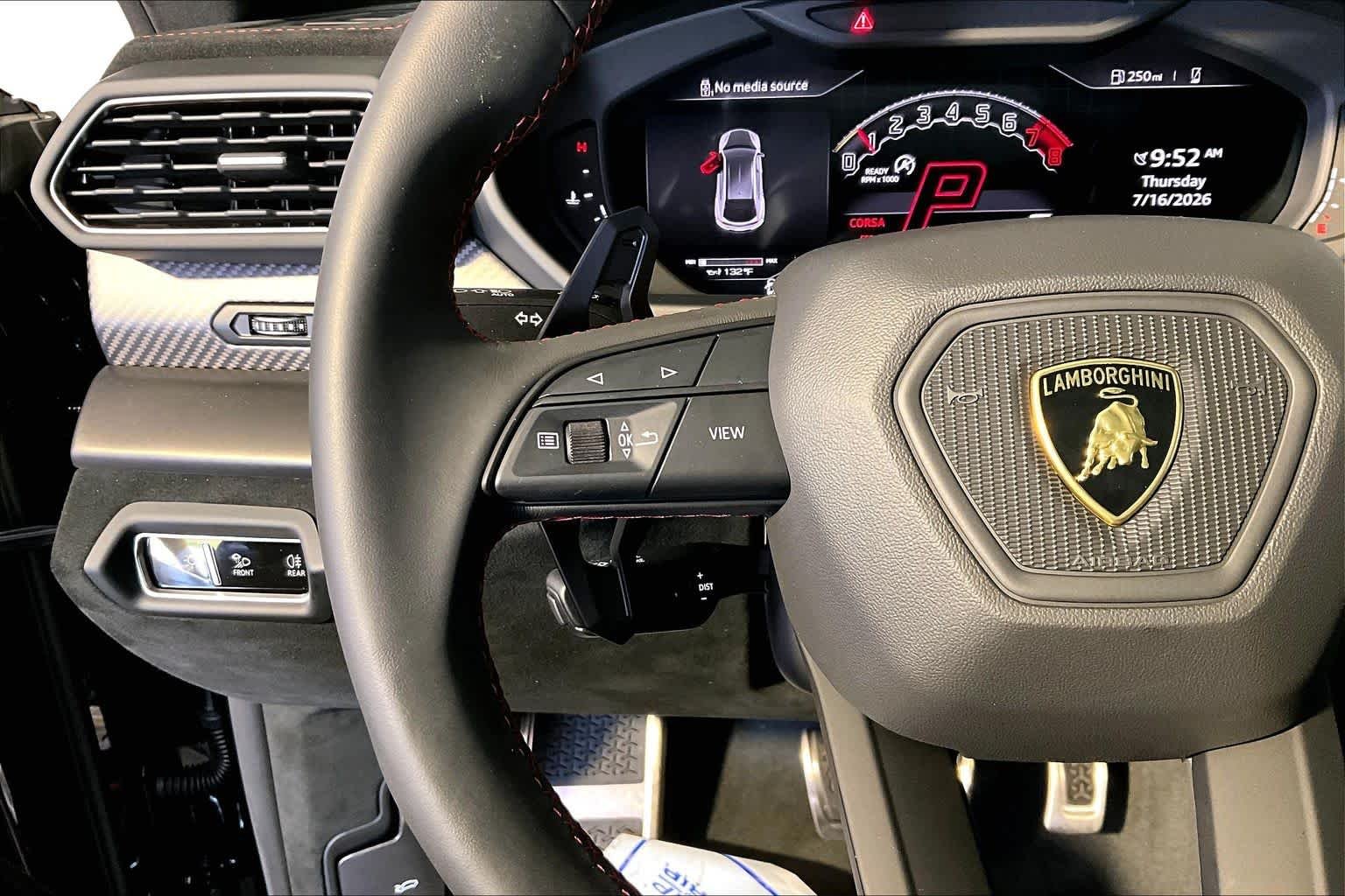 Used 2024 Nero Helene Metallic Lamborghini Performante image 23