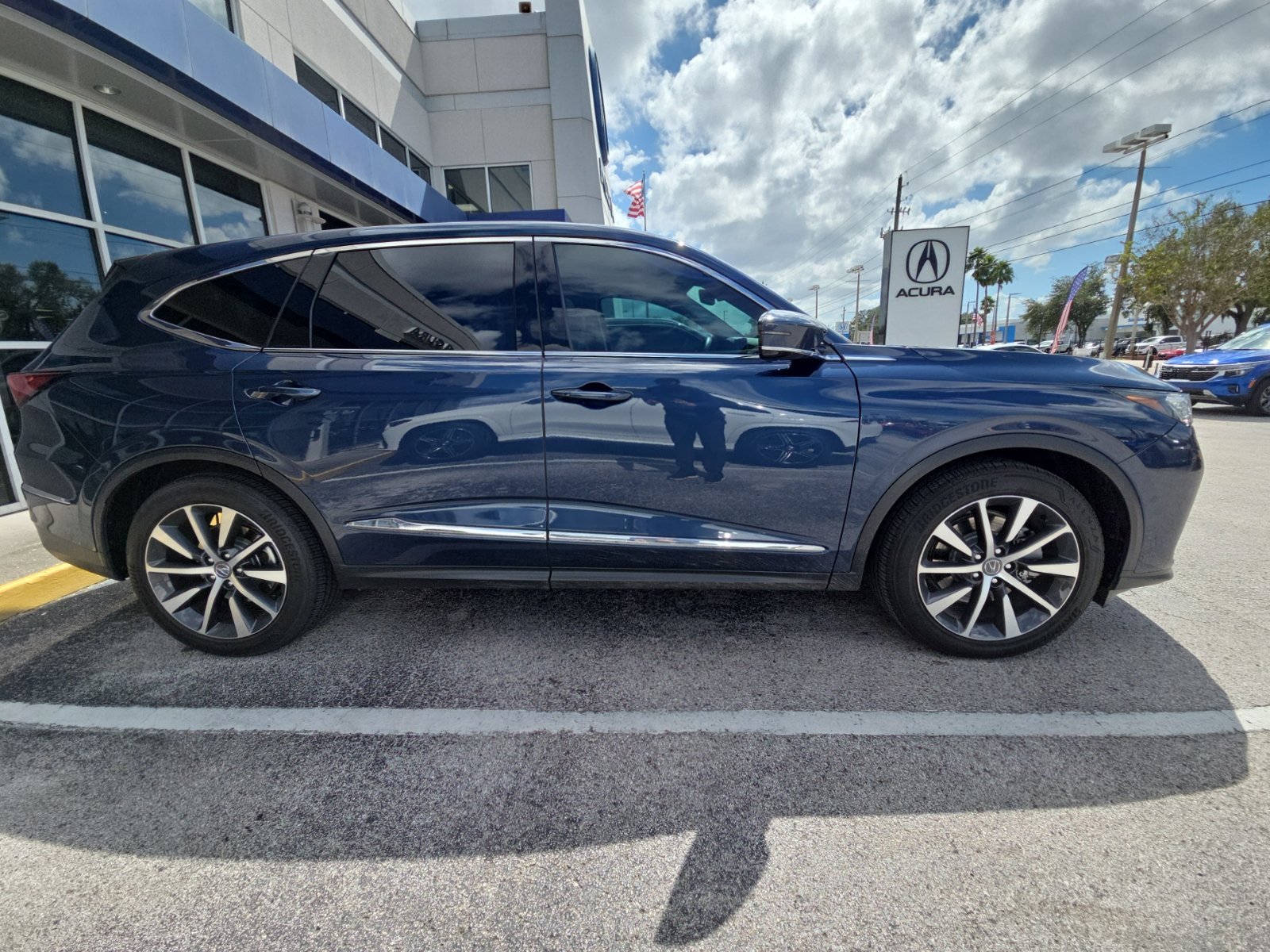 Used 2026 Canyon River Blue Metallic Acura Technology Package image 4