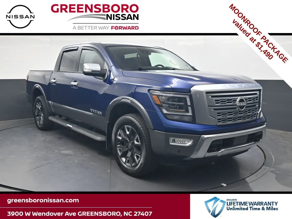 Used 2024 Blue Nissan Platinum Reserve image 1