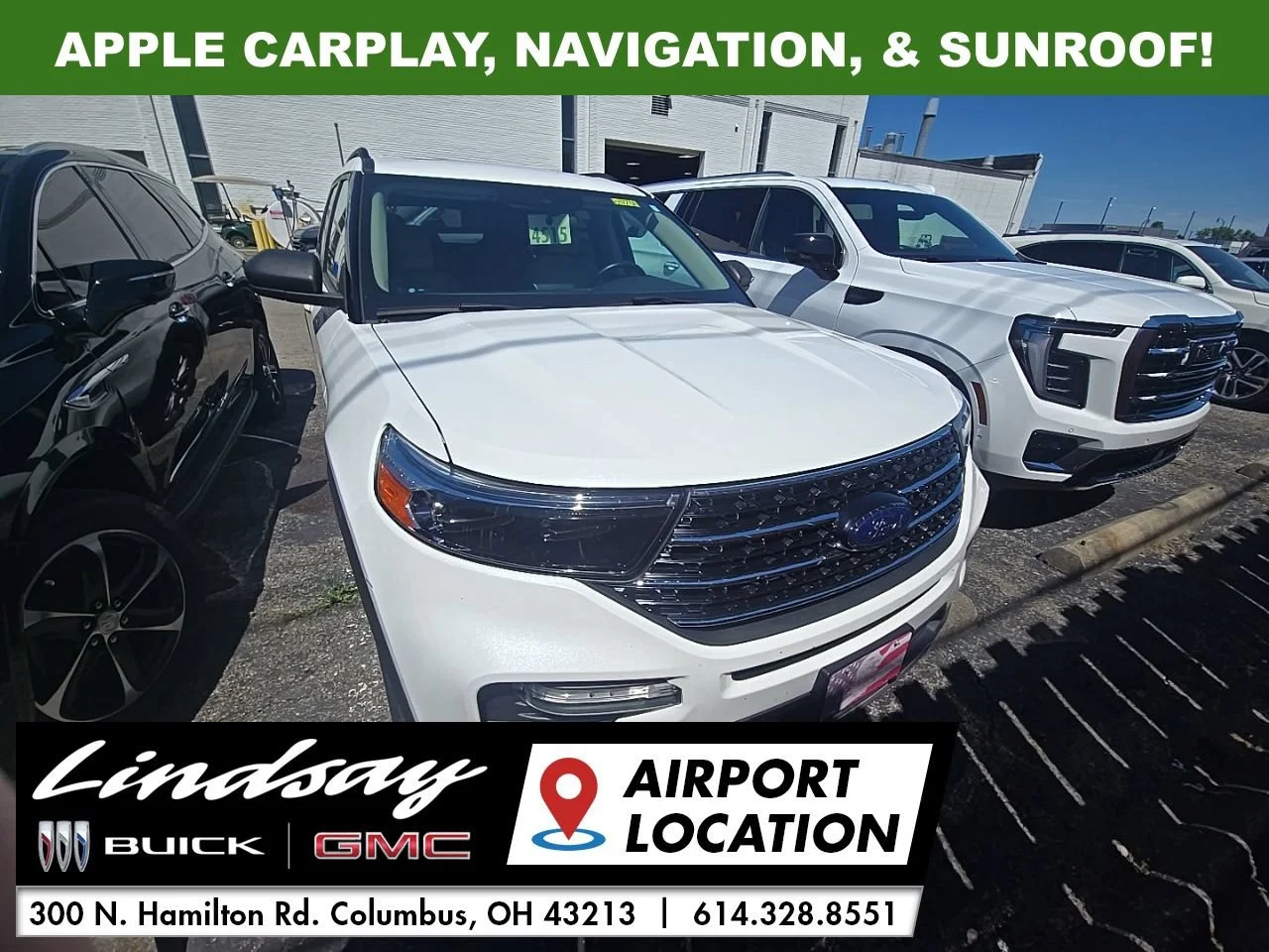 Used 2020 White Ford XLT image 2