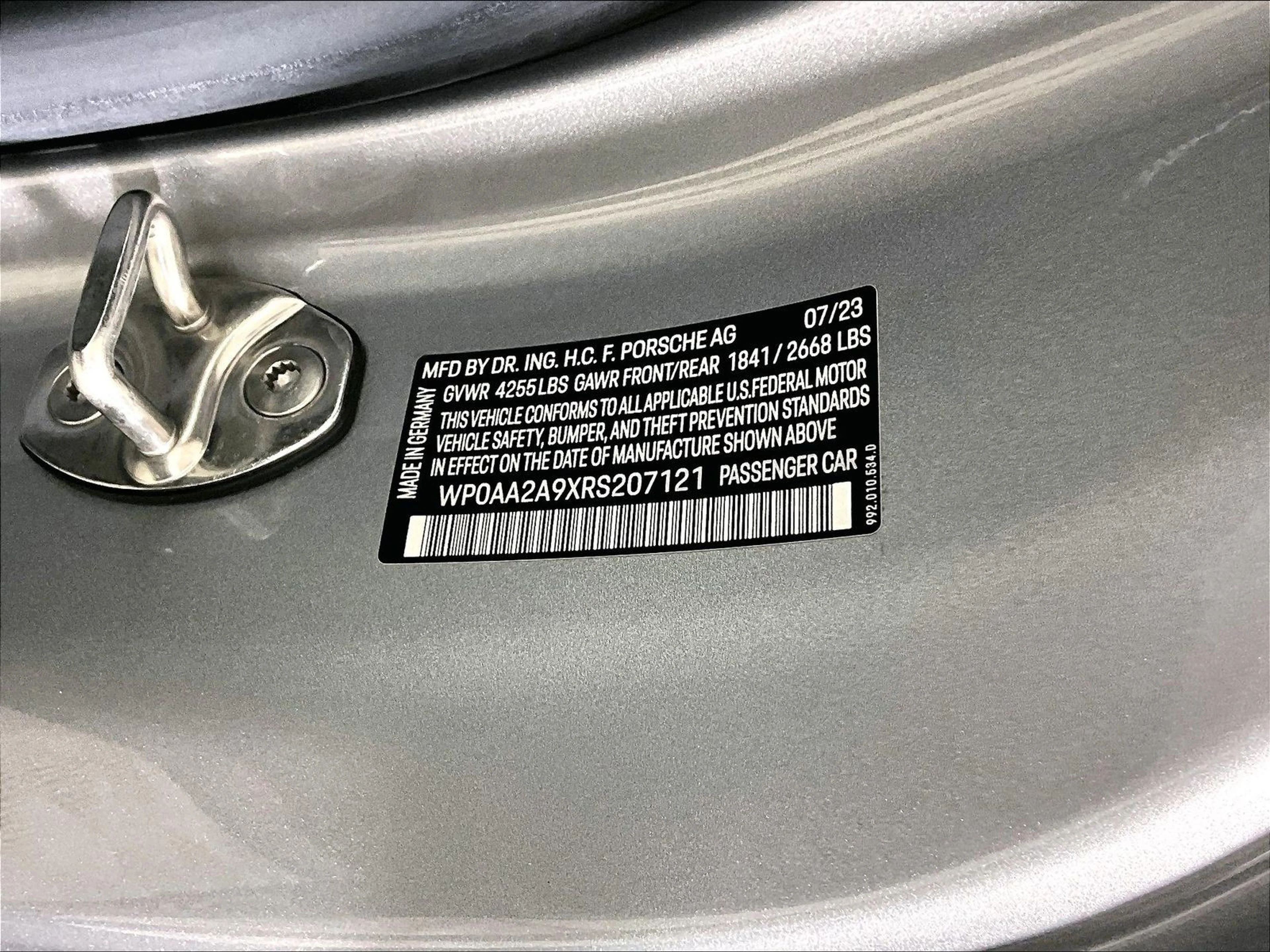Certified Used 2024 Silver Porsche Carrera T image 27