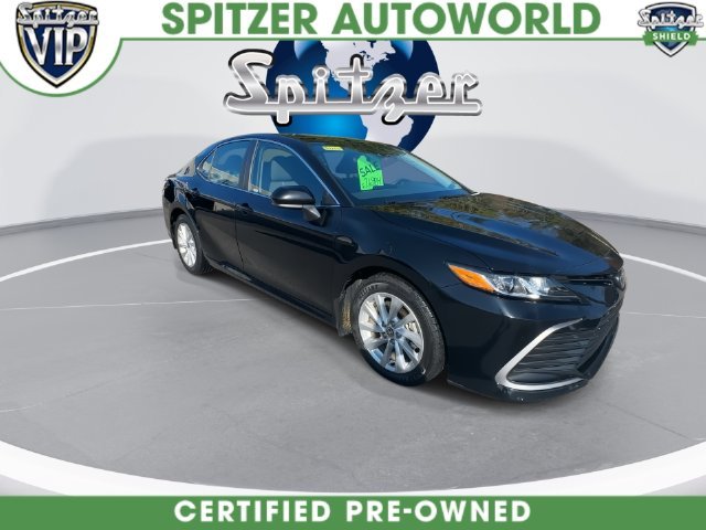 Used 2024 Midnight Black Metallic Toyota LE image 3
