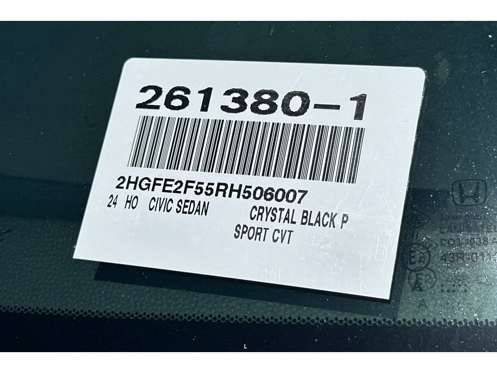 Used 2024 Crystal Black Pearl Honda Sport image 20