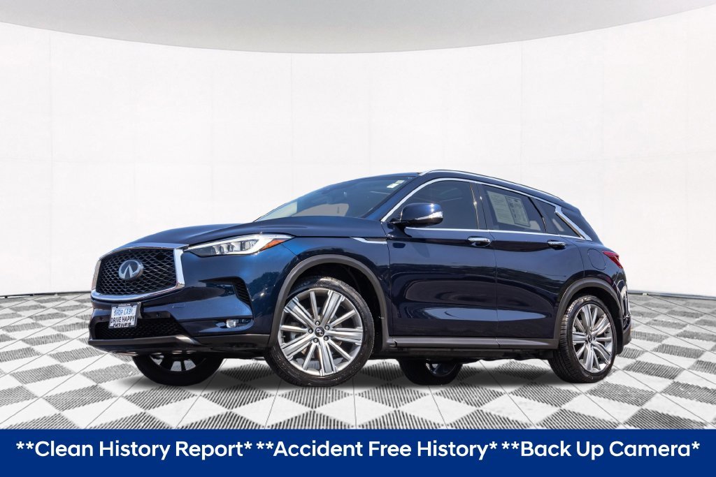 Used 2021 Blue INFINITI Sensory image 2