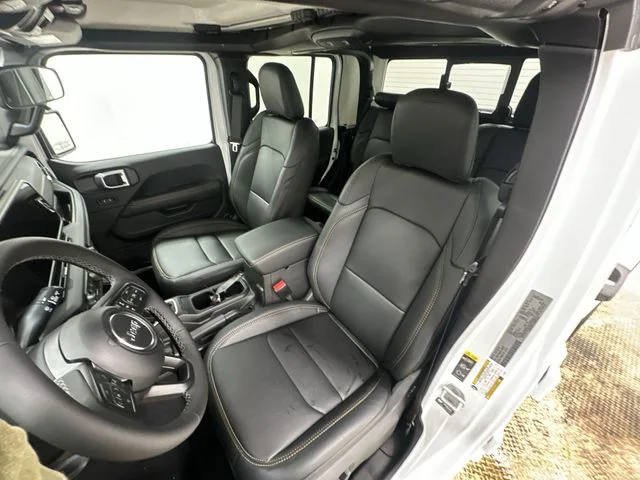 New 2026 Bright White Clearcoat Jeep Sahara image 14