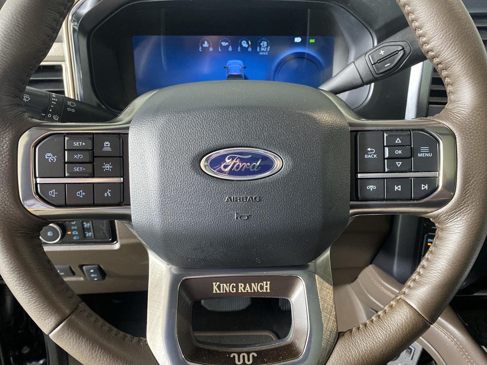 Used 2024 Antimatter Blue/Darkened Bronze Ford King Ranch image 16