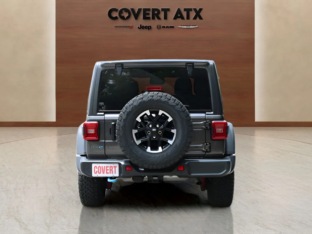 Used 2025 Gray Jeep Rubicon 4xe image 4