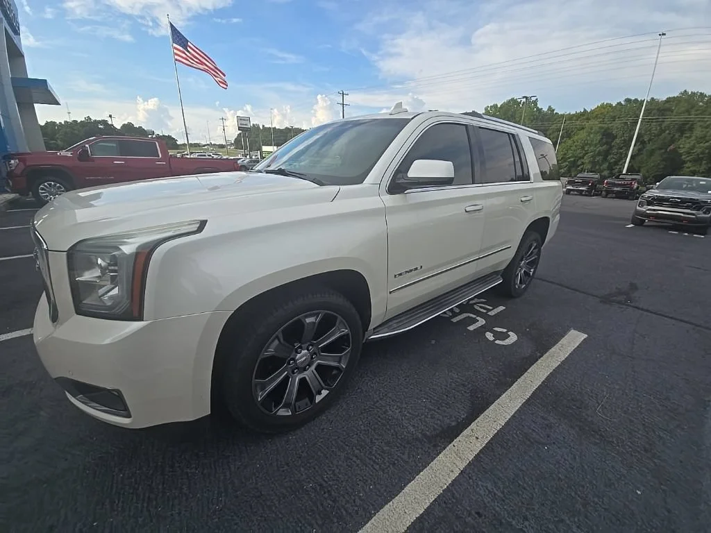 Used 2015 WHITE DIAMOND TRICOAT GMC Denali image 7
