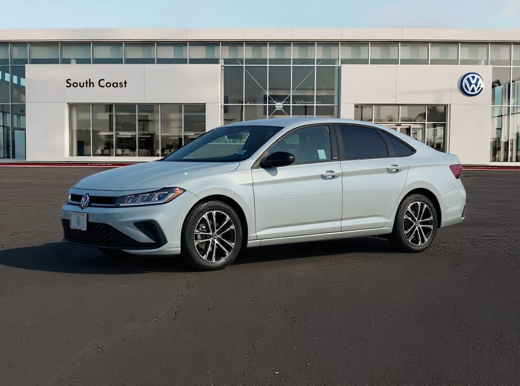 New 2026 Monument Gray Volkswagen 1.5T Sport image 1