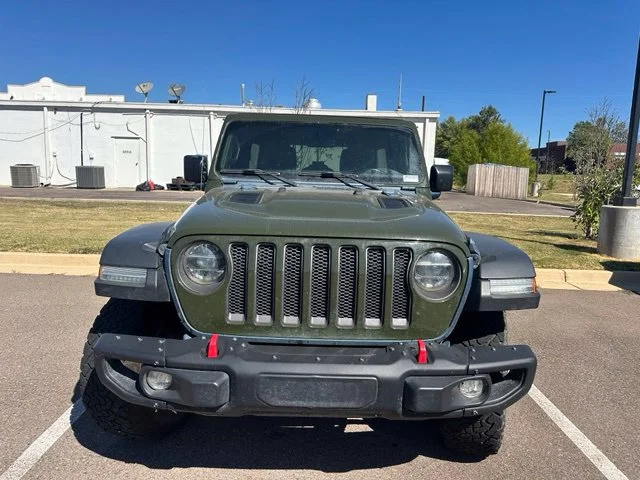 Used 2021 Green Jeep Unlimited Rubicon image 6