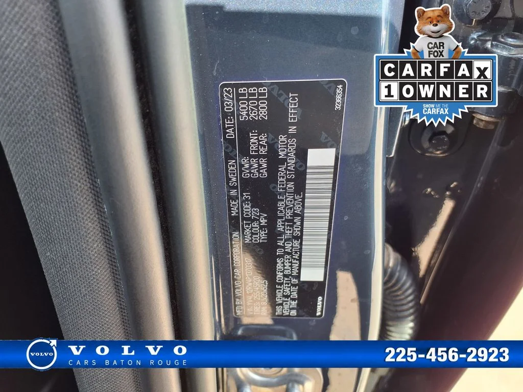 Certified Used 2023 Blue Volvo B5 Plus Dark Theme image 36