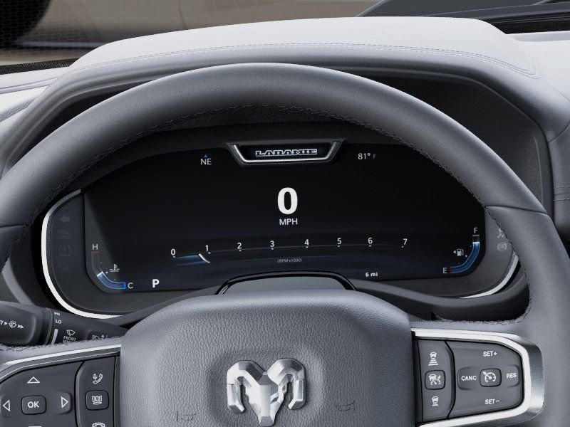 New 2026 Ivory White Tri-Coat Pearl-Coat Exterior Paint RAM Laramie image 17