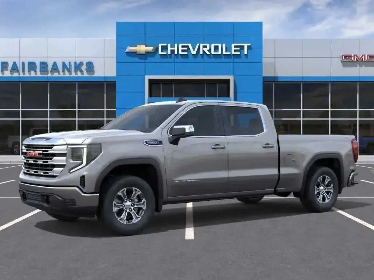 New 2026 Sterling Metallic GMC SLE image 2