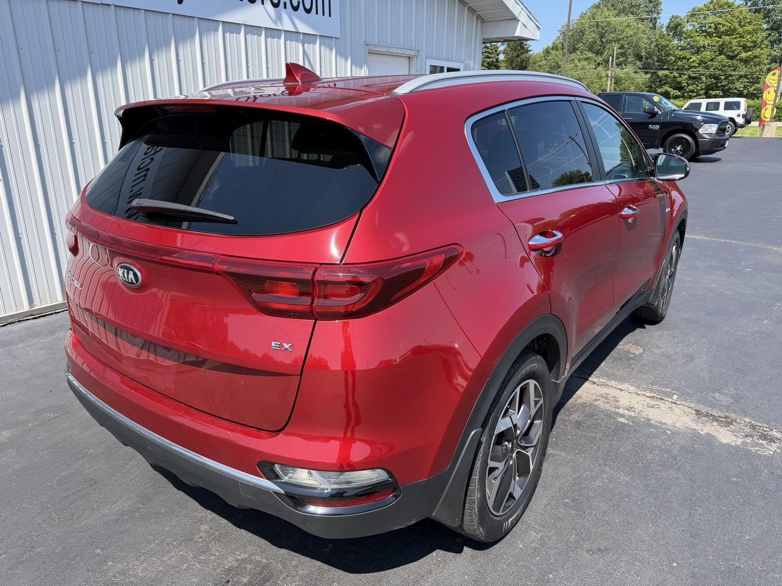 Used 2020 Kia Sportage EX with VIN KNDPNCACXL7708844 for sale in South Haven, MI