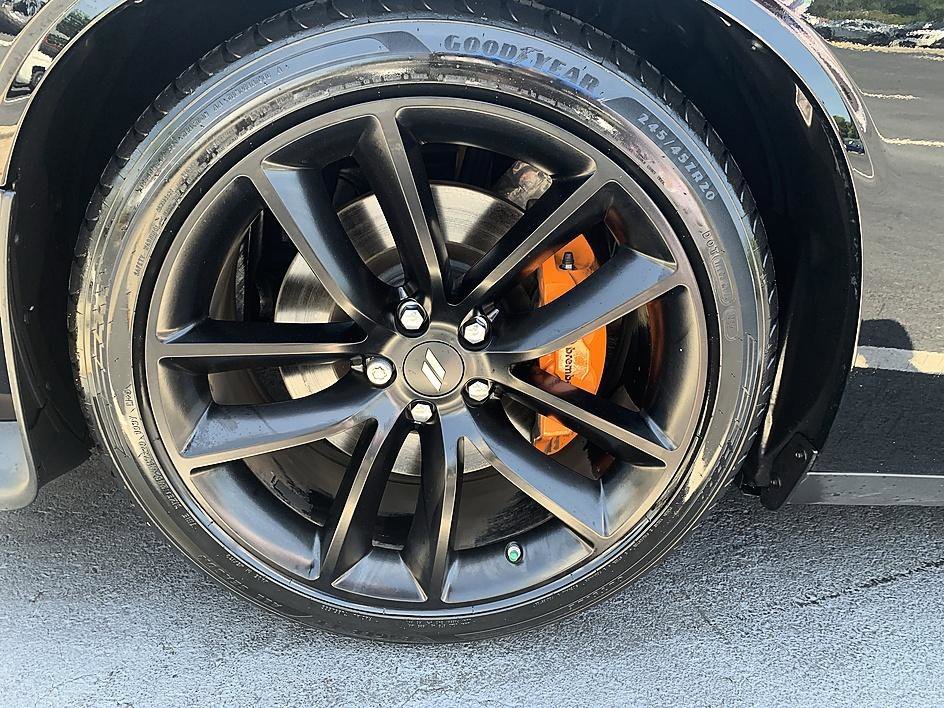Used 2023 Pitch Black Clearcoat Dodge GT image 8