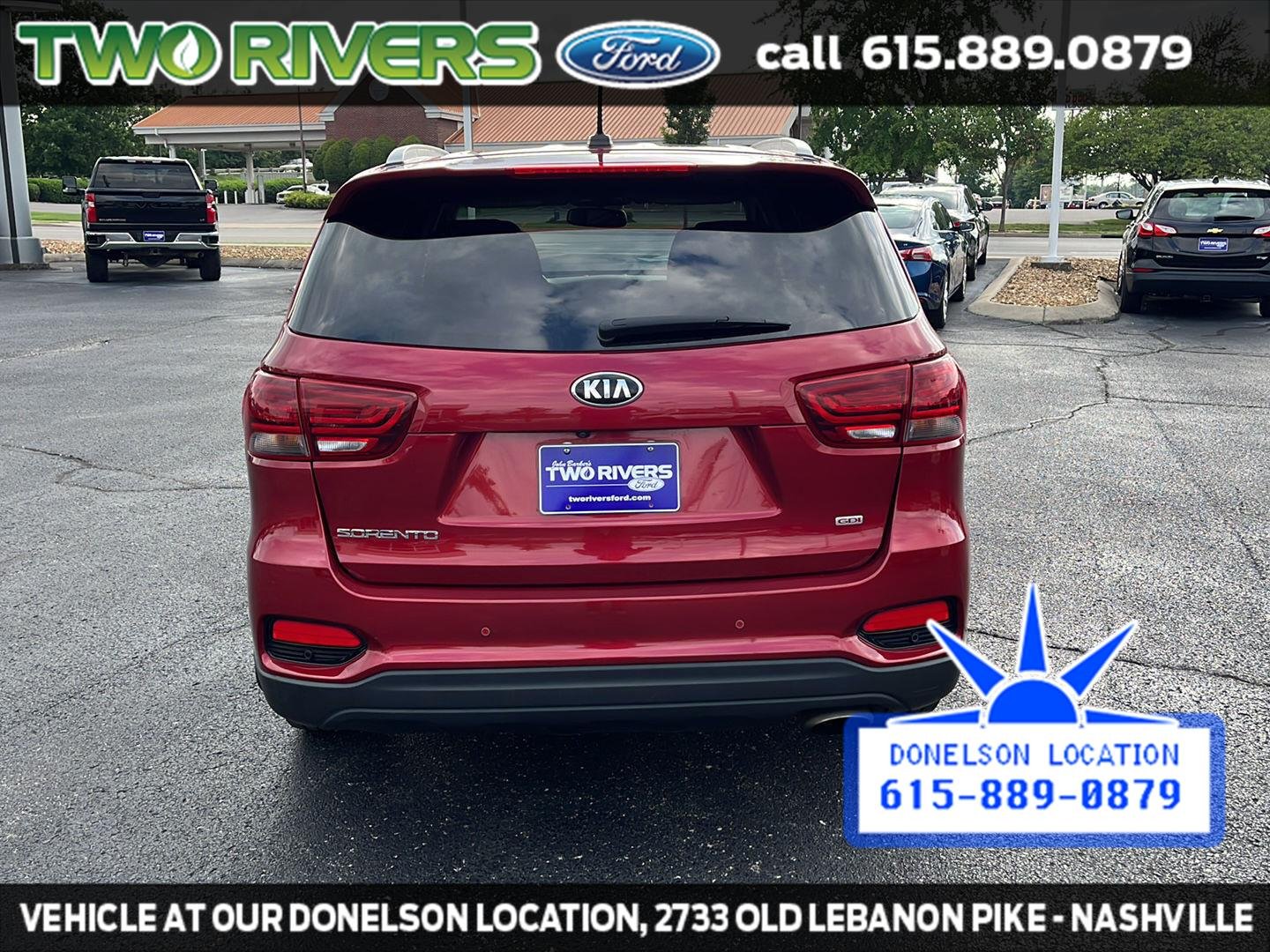 Used 2020 Passion Red Kia LX image 8