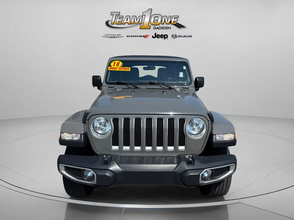 Used 2018 Sting-Gray Clearcoat Jeep Sahara image 2