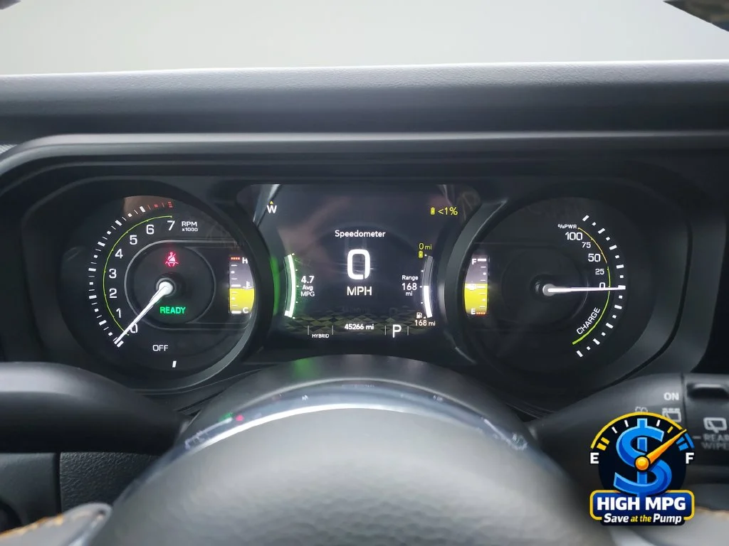 Used 2024 Yellow Jeep Sahara 4xe image 27