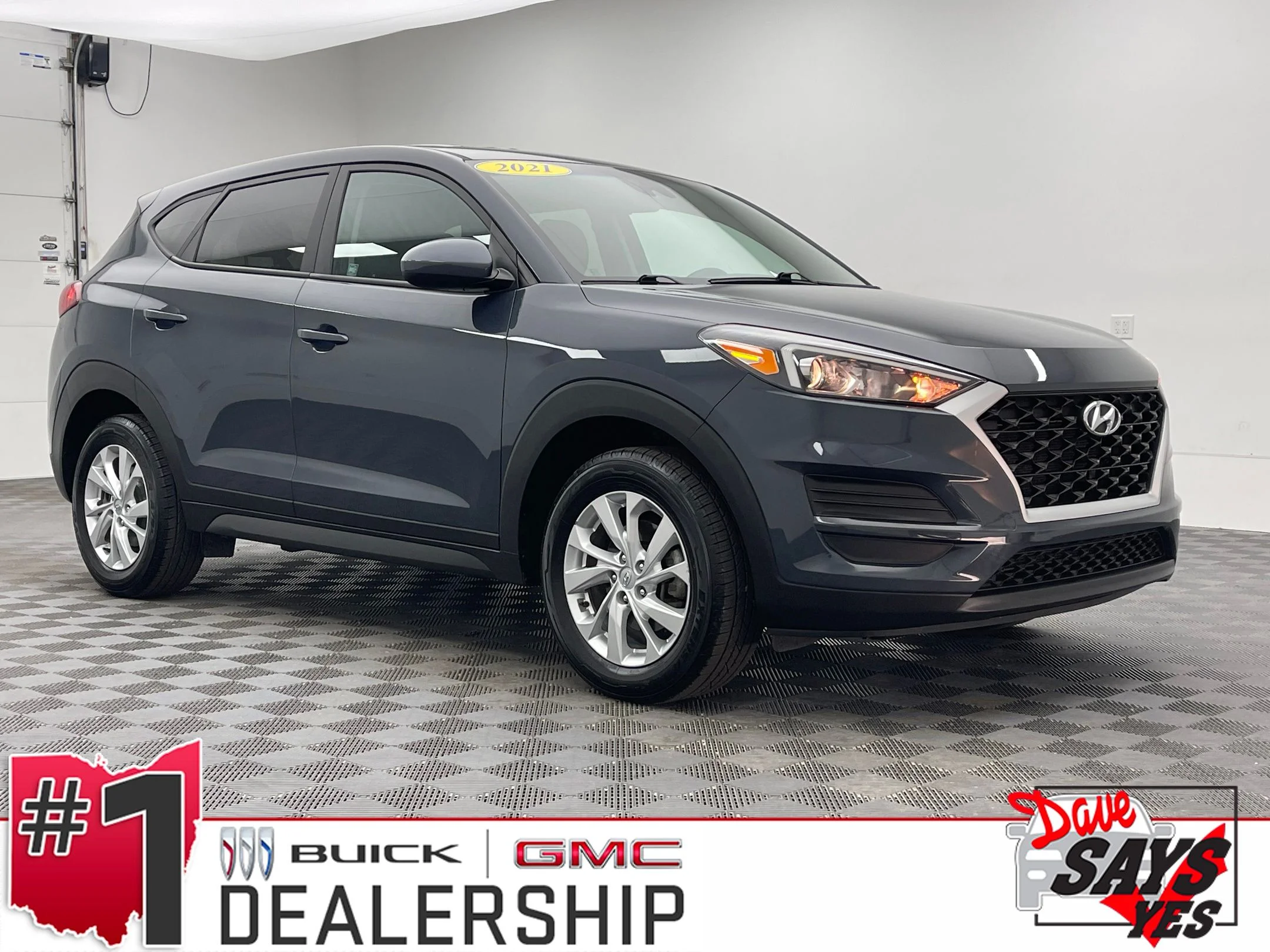 Used 2021 Dusk Blue Hyundai SE image 1