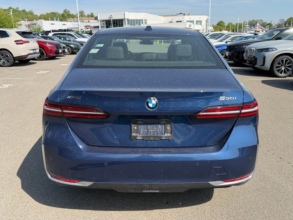 Certified Used 2024 Phytonic Blue Metallic BMW 530i xDrive image 4