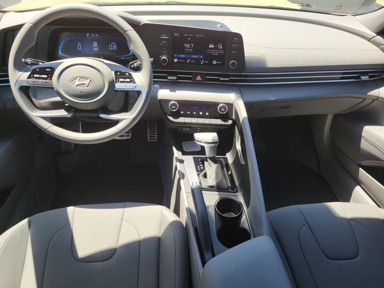 New 2026 Amazon Gray Hyundai SEL Sport image 11