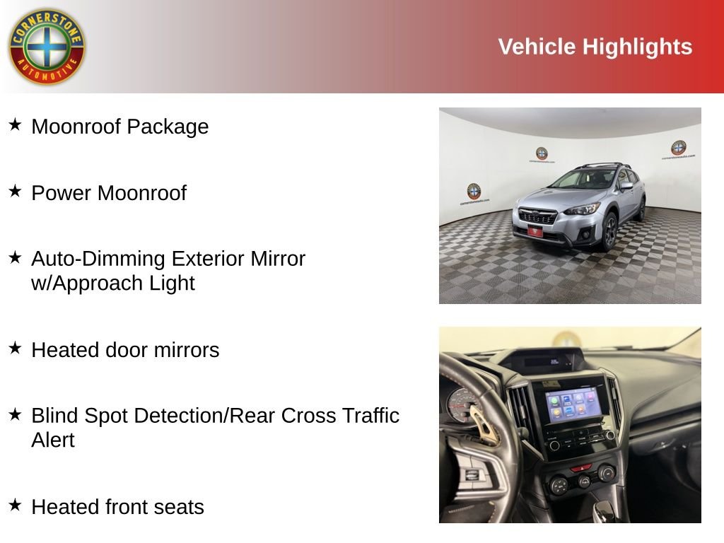 Used 2019 Subaru Crosstrek Premium with VIN JF2GTADC1K8210922 for sale in Elk River, Minnesota