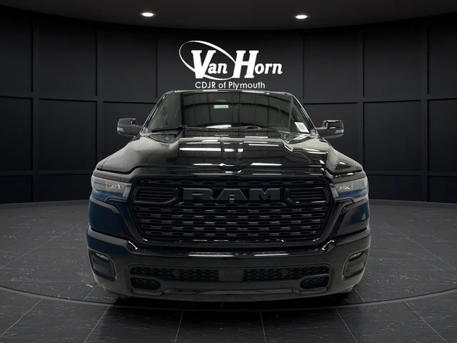 New 2026 Diamond Black Crystal Pearl-Coat Exterior Paint RAM Big Horn/Lone Star image 2