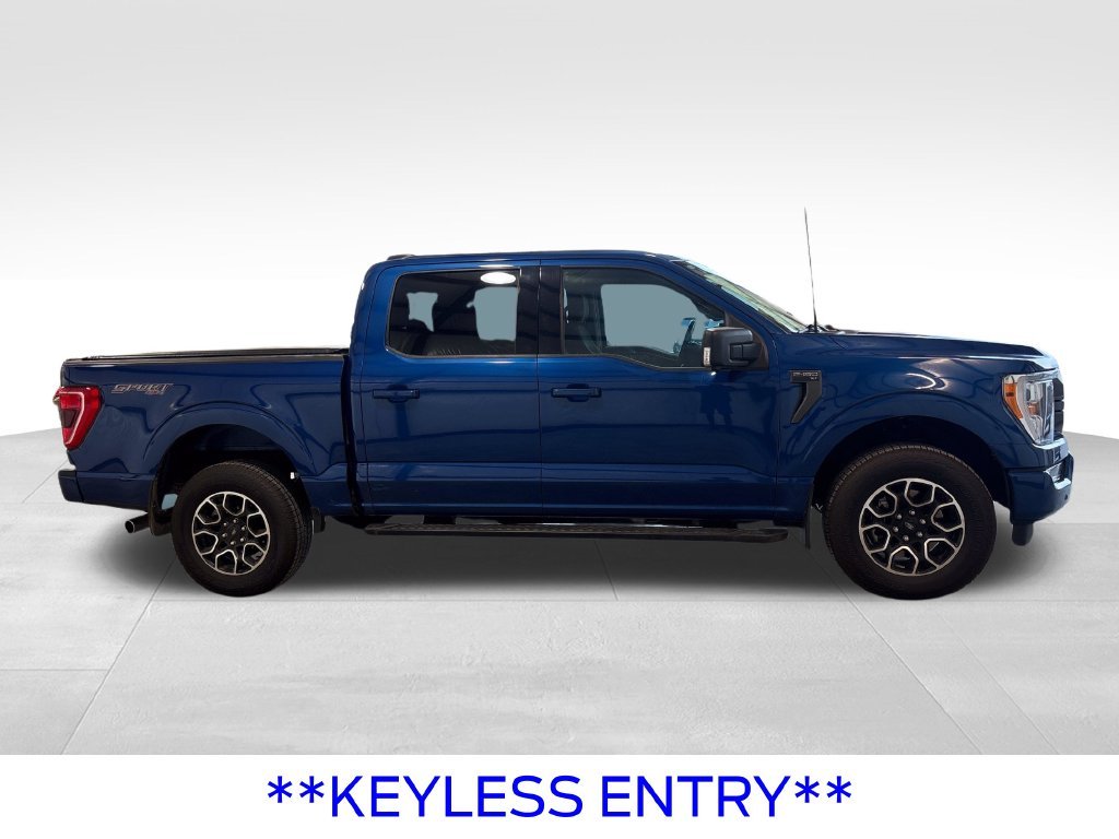 Certified Used 2023 Atlas Blue Metallic Ford XLT image 9