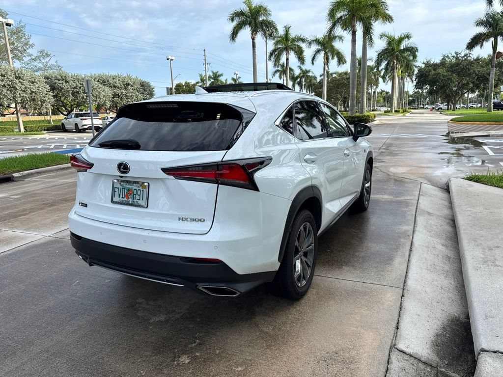 Used 2021 Ultra White Lexus NX 300 F SPORT image 6