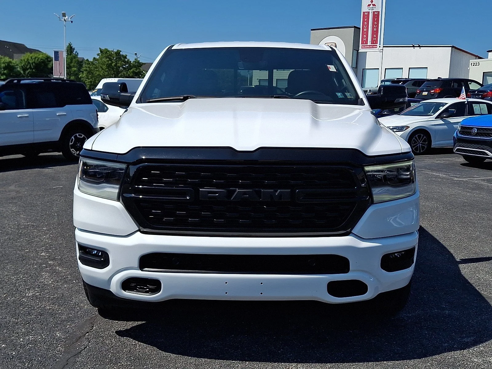 Certified Used 2023 Bright White Clearcoat Ram Big Horn image 2