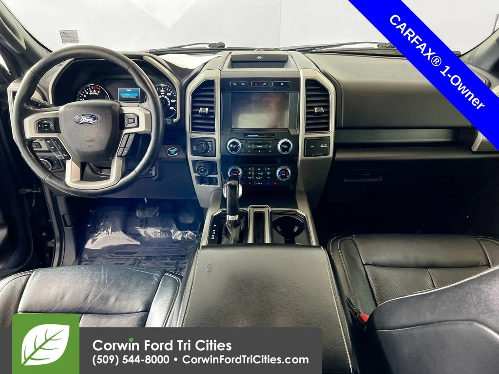 Used 2020 Agate Black Metallic Ford Lariat image 7