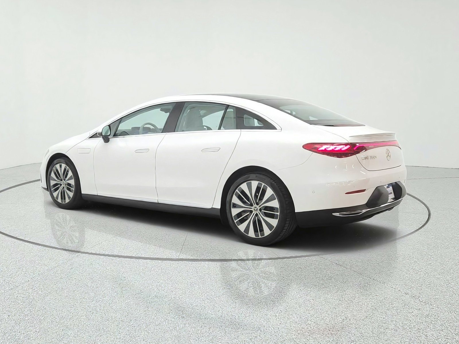 Certified Used 2024 Polar White Mercedes-Benz EQE 350+ Sedan image 7