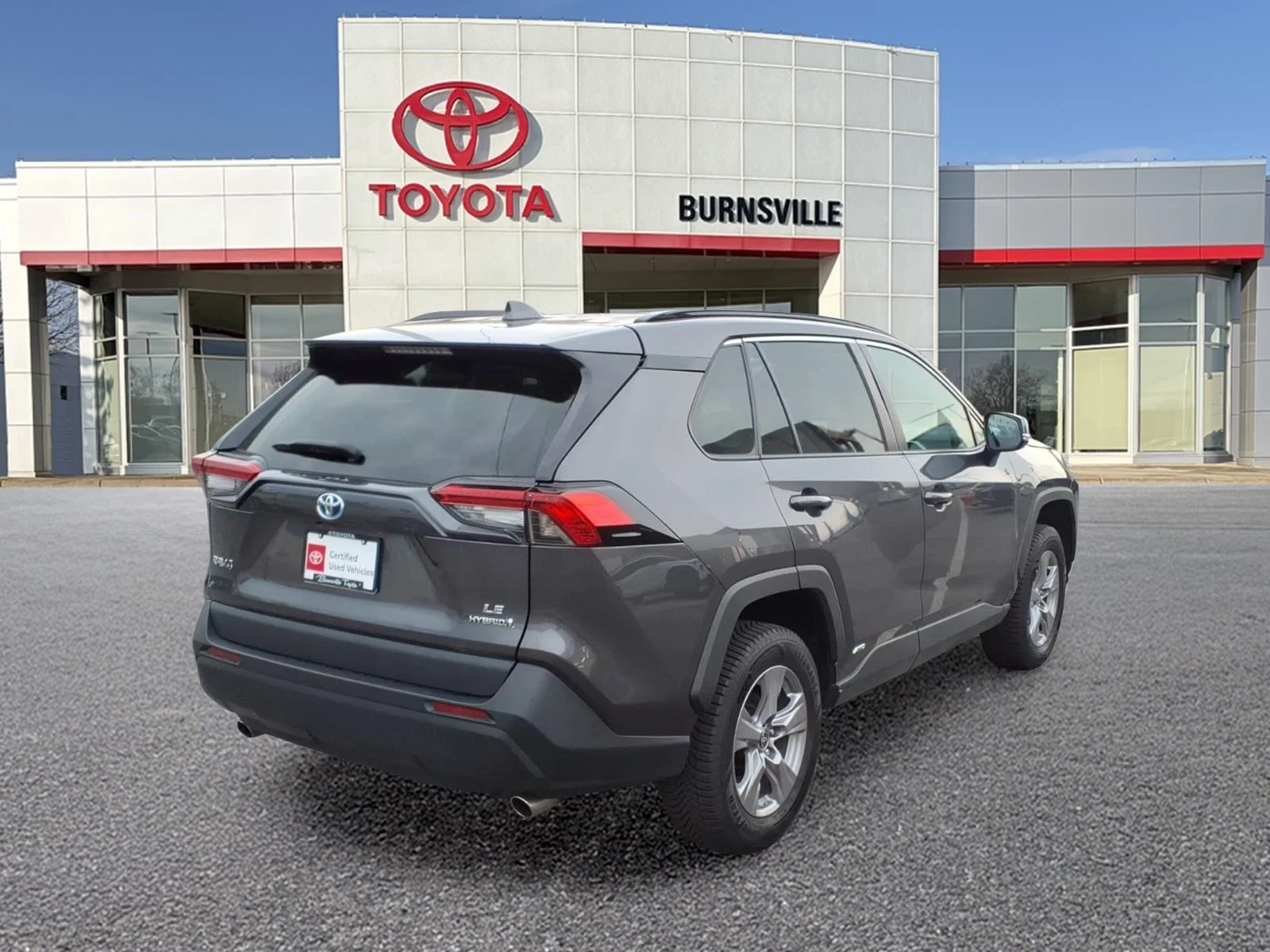 Certified Used 2024 Gray Toyota LE image 3