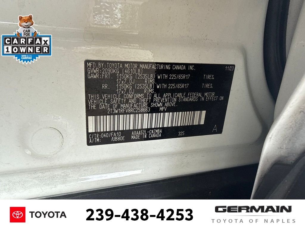 Used 2024 White Toyota XLE image 24