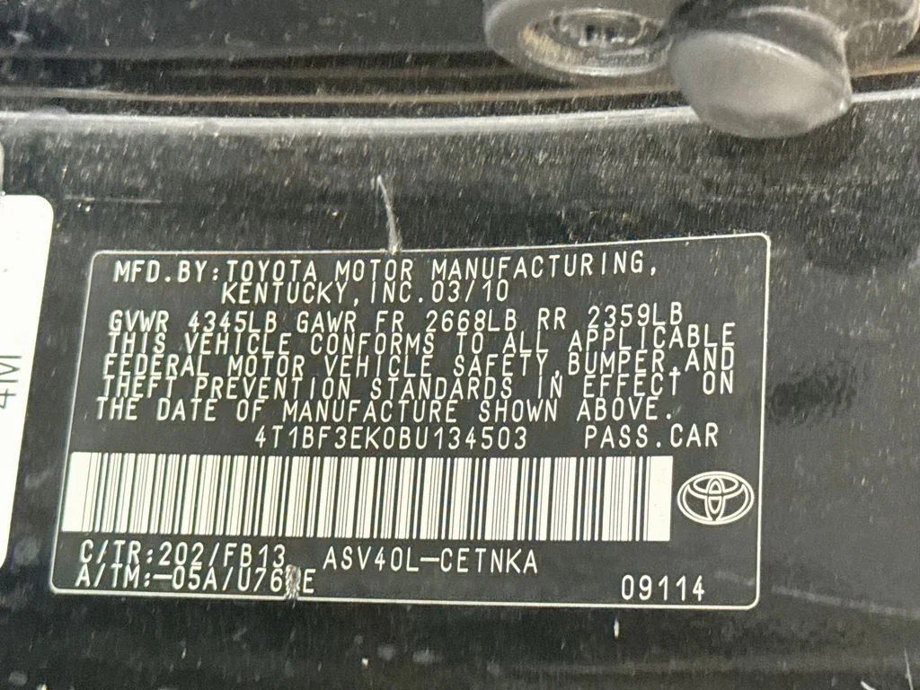 Used 2011 Black Toyota LE image 36