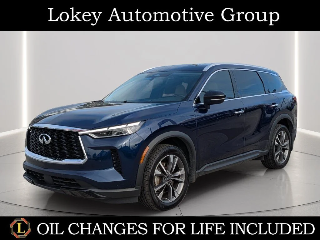 Used 2023 Blue INFINITI LUXE image 1