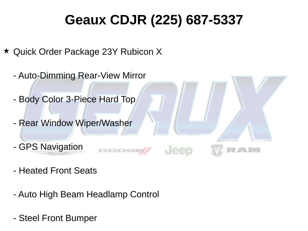 Used 2024 Black Jeep Rubicon X image 17
