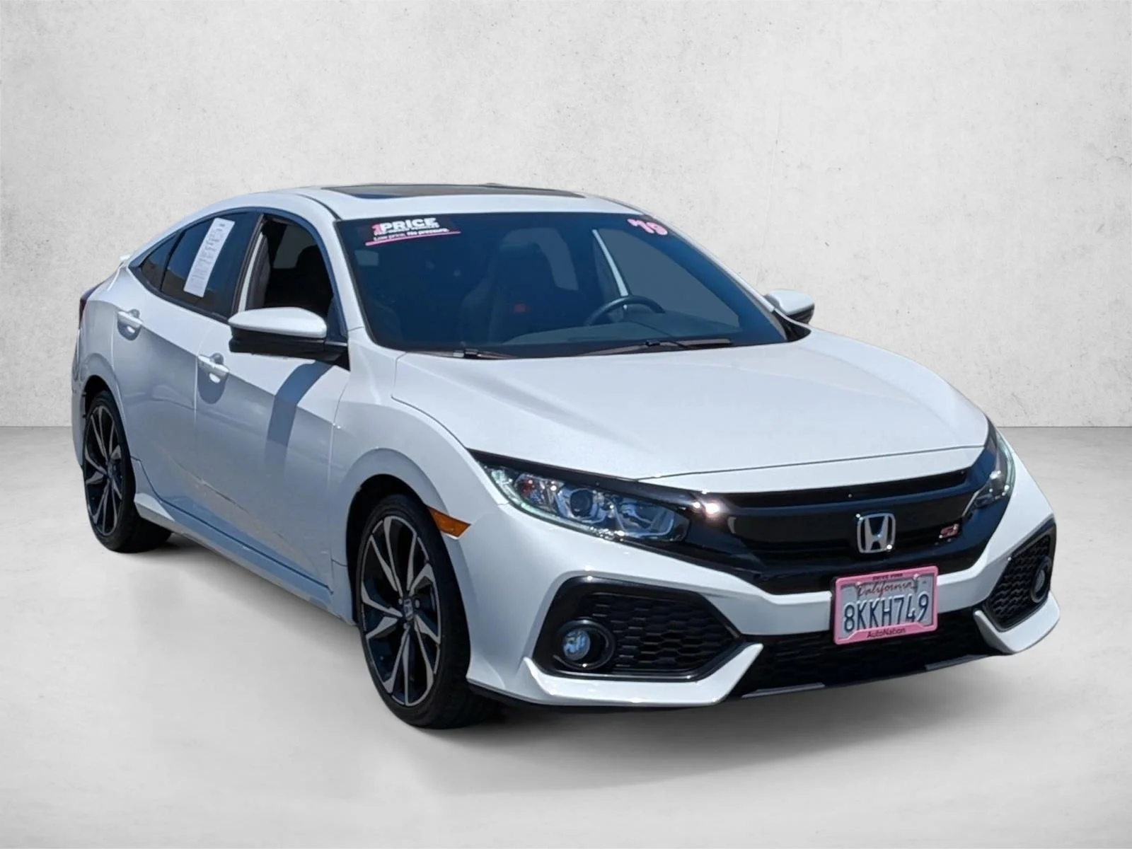 Used 2019 Platinum White Pearl Honda  image 3