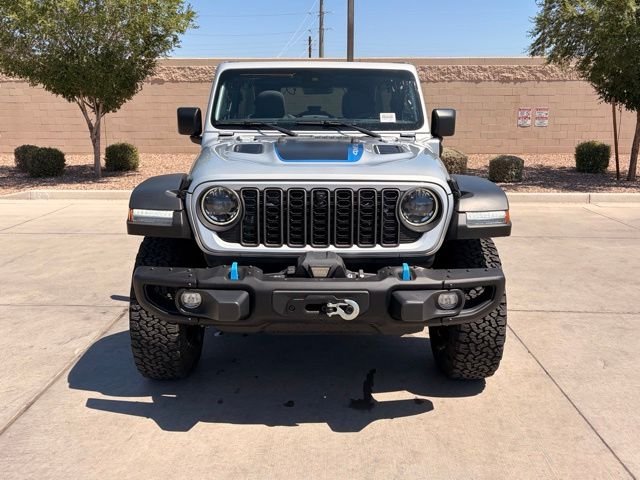 Used 2024 Silver Jeep Rubicon 4xe image 3