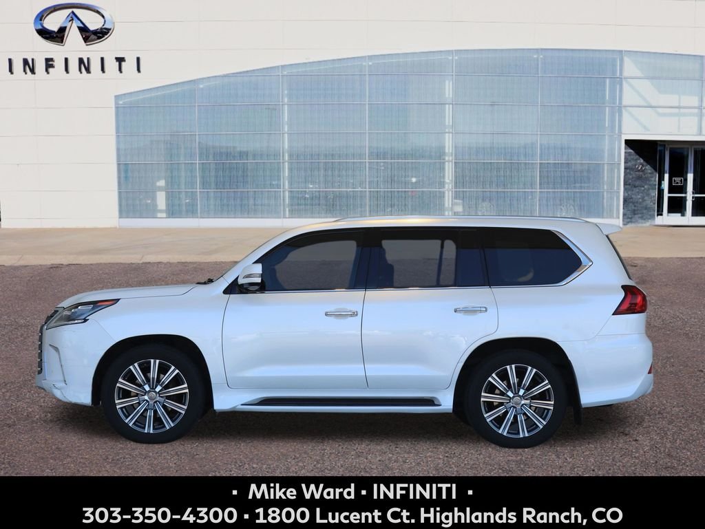 Used 2017 White Lexus 570 image 2