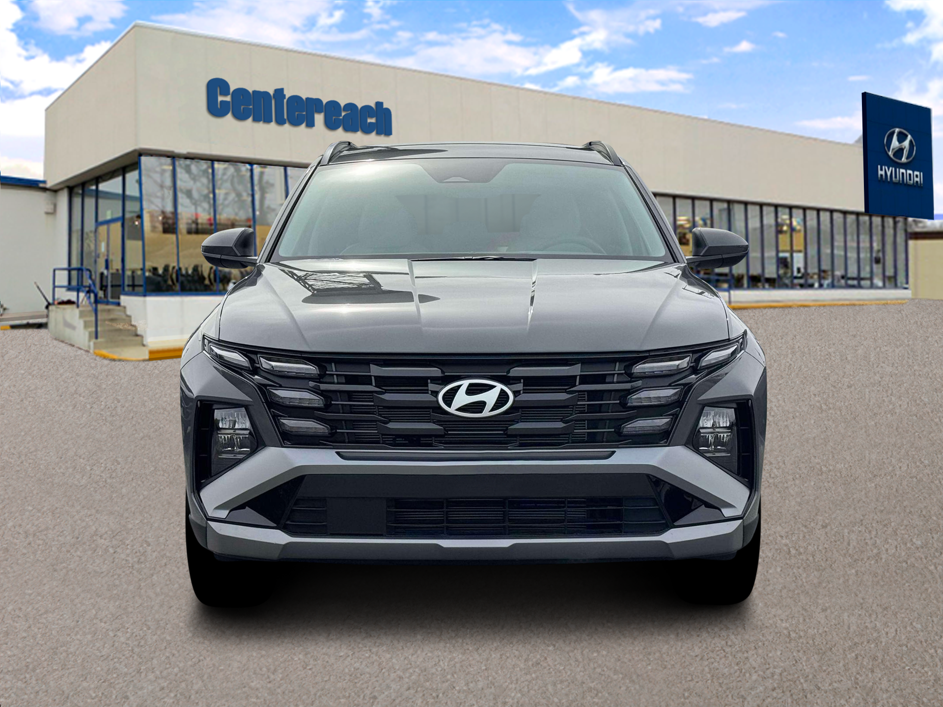 New 2026 Hampton Gray Hyundai SEL Plus AWD image 12